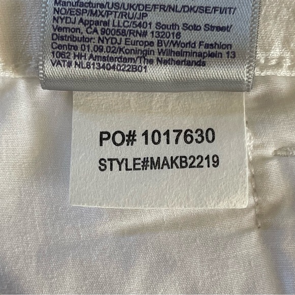 NYDJ Women's Trouser Pants in Stretch Linen - Size 4 - Picture 10 of 15